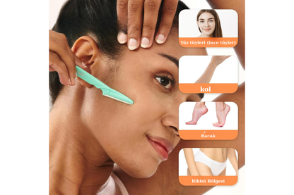 Yüz Kaş Tüy Alma Ustura Kalemi