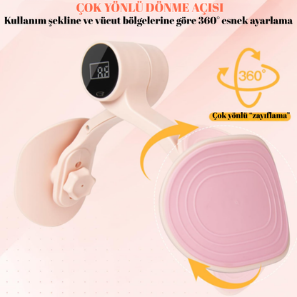 Fleksafit-Sayaçlı Ayarlanabilir İç Bacak Egzersiz Aleti