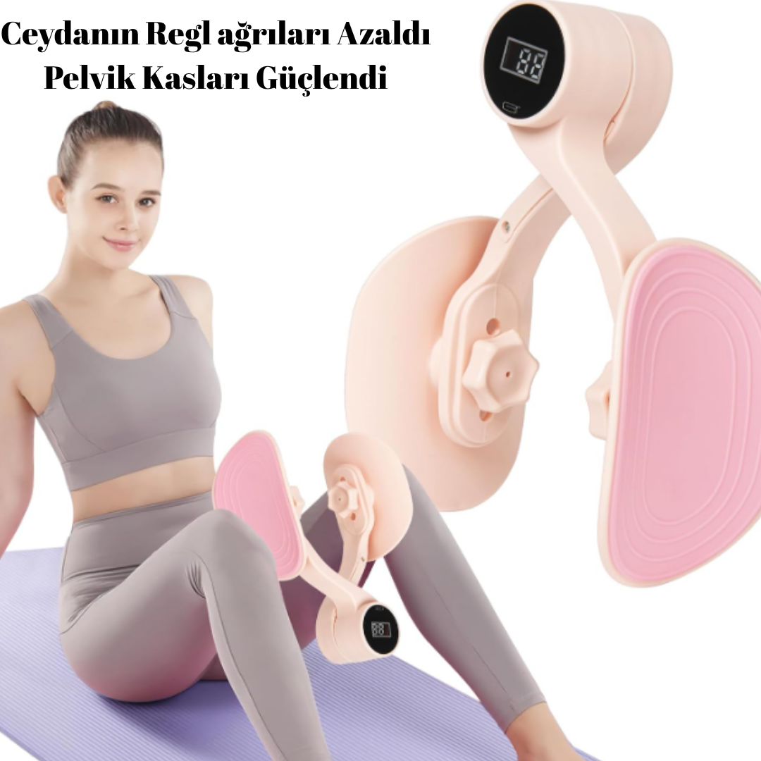 Fleksafit-Sayaçlı Ayarlanabilir İç Bacak Egzersiz Aleti